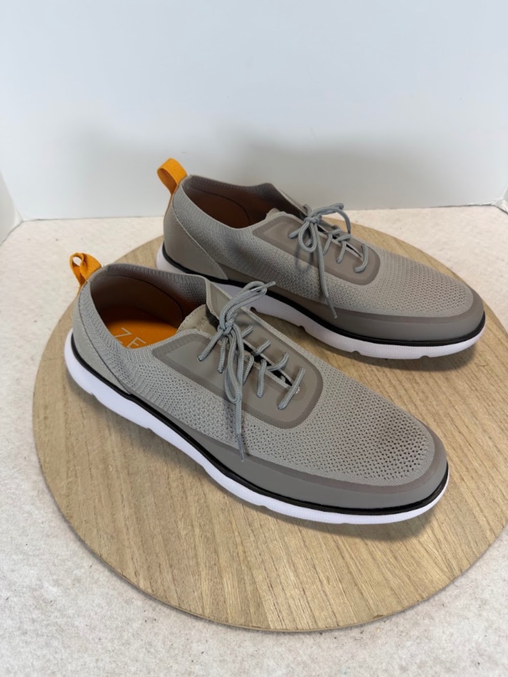 Cole Haan Original Grand Grand 360 Men’s 13 Gray Knit Oxford Sneakers NWOT